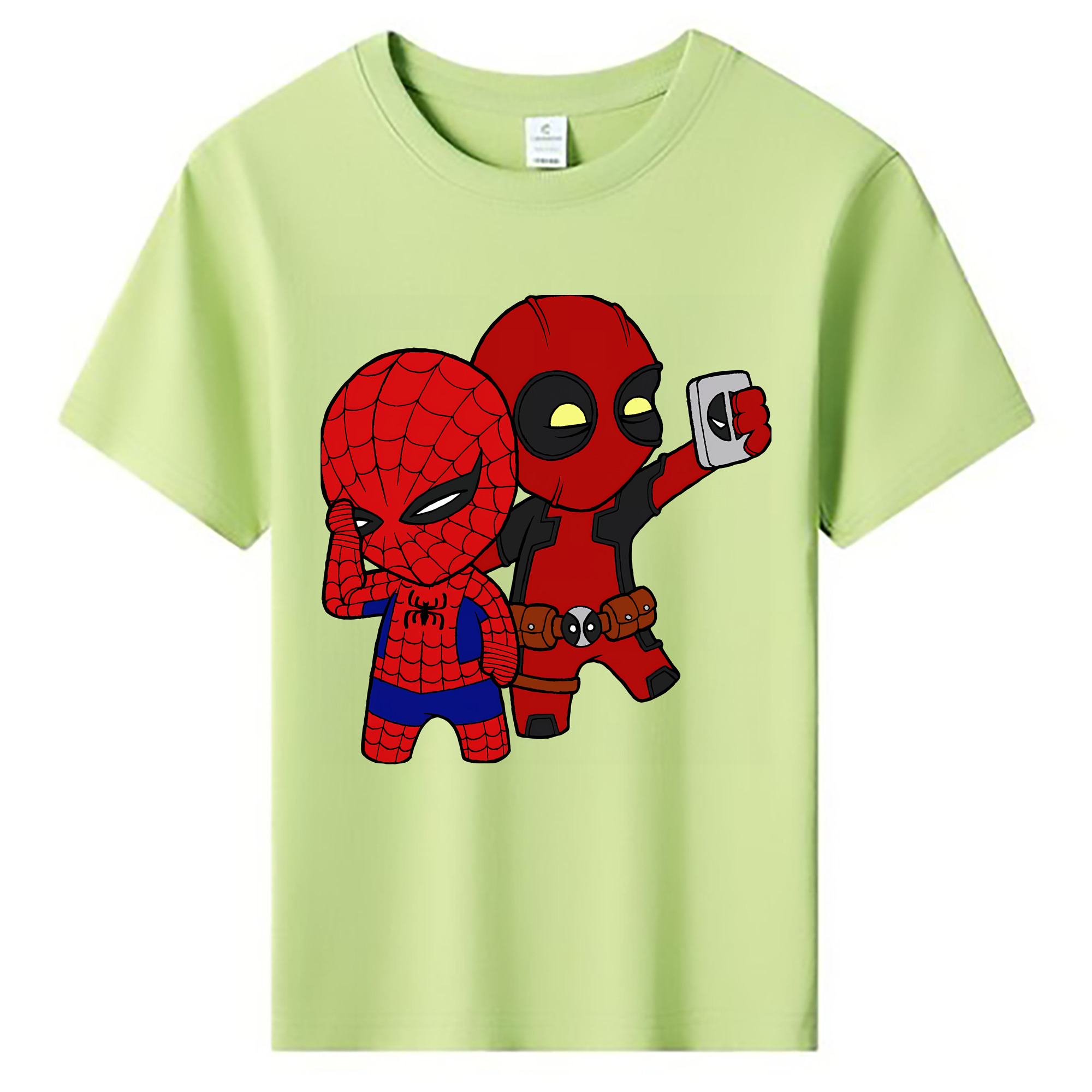 （画像用） Deadpool デッドプール 綿100％キッズTシャツ（フロントプリント）